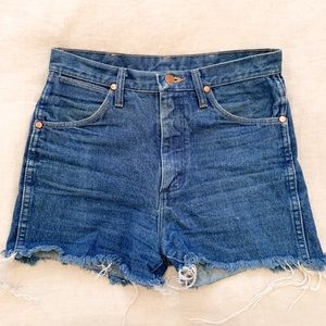 Vintage Wrangler Denim Shorts